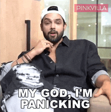 My God I'M Panicking Parth Samthaan GIF - My God I'M Panicking Parth Samthaan Pinkvilla GIFs