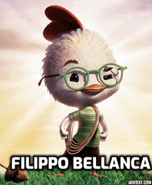 Filippo Bellanca Chicken Little GIF - Filippo Bellanca Chicken Little Via Villa Rosato GIFs