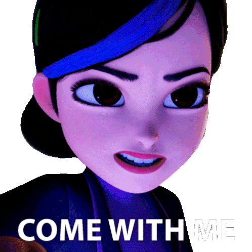 Come With Me Claire Nuñez Sticker - Come With Me Claire Nuñez Trollhunters Tales Of Arcadia Stickers