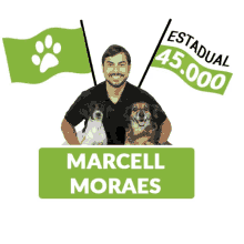 Marcell Moraes Vote Pelos Animais GIF - Marcell Moraes Vote Pelos Animais 45000 GIFs