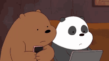 Scarred For Life GIF - We Bare Bears Shocked Surprised GIFs