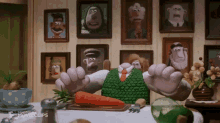 Wallace And Gromit Rabbit Ears GIF - Wallace And Gromit Rabbit Ears GIFs