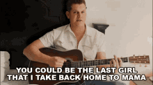 You Could Be The Last Girl That I Take Back Home To Mama Jon Pardi GIF - You Could Be The Last Girl That I Take Back Home To Mama Jon Pardi Last Night Lonely Song GIFs
