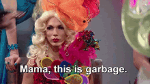 Dragging Ha GIF - Ru Pauls Drag Race Mama This Is Grabage Insult GIFs