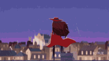 Roof Top Looking On Top Of The City GIF