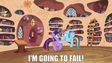 My Little Pony Rainbow Dash GIF - My Little Pony Rainbow Dash Im Going To Fail GIFs
