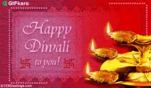 Happy Diwali To You Gifkaro GIF - Happy Diwali To You Gifkaro Festival GIFs