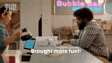 Brought More Fuel Cathy GIF - Brought More Fuel Cathy Run The Burbs GIFs
