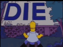 Simpsons Die GIF