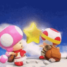 Toads Happy GIF - Toads Happy Mario GIFs