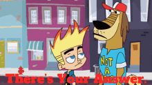 Johnny Test Dukey GIF - Johnny Test Dukey Theres Your Answer GIFs