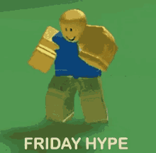 Friday Hype Roblox GIF