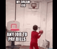 Pay Bills Basket GIF - Pay Bills Basket Dream Job GIFs