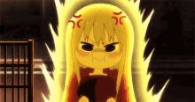 Angry Anime GIF