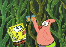 Spongebob Patrick GIF - Spongebob Patrick Juice - Discover & Share GIFs