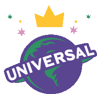 Globe Universal Sticker - Globe Universal Mardi Gras Stickers