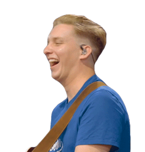 Laughing George Ezra Sticker - Laughing George Ezra Thats Funny Stickers