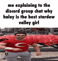 Me Explaining To The Discord Why Haley Is The Best Stardew Valley Girl GIF