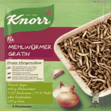Mehlwürmer Knorr Fix GIF - Mehlwürmer Knorr Fix Gratin GIFs