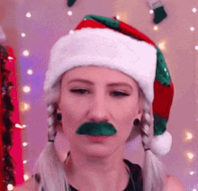 Nikki Duh Seductive GIF - Nikki Duh Seductive Mustache GIFs