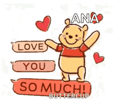Winnie The Pooh Hug GIF