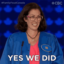 yes we did family feud canada yes we made it yeah we did it of course we did