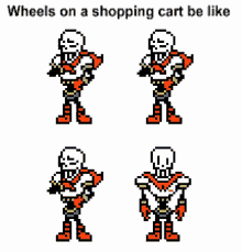 wheels on a shopping cart be like meme shopping cart wheels meme pixel cool pose