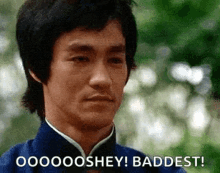 Bruce Lee Bow GIF