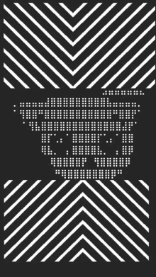 a black and white striped background with a butterfly and the words " i 'm a butterfly "