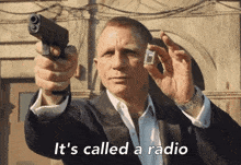 James Bond 007 GIF - James Bond 007 Radio GIFs