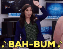 Superstore Amy Sosa GIF - Superstore Amy Sosa Bah Bum GIFs