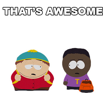 Thats Awesome South Park Sticker - Thats Awesome South Park Eric Cartman Stickers