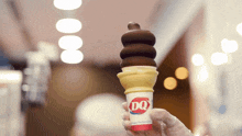 dairy queen dipped cone dq ice cream chocolate dipped cone