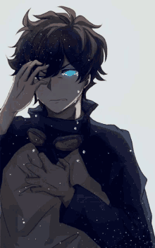 dark anime boy gif｜TikTok Search