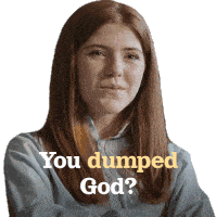 You Dumped God Fox Sticker - You Dumped God Fox Son Of A Critch Stickers