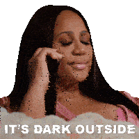 It'S Dark Outside Pam Sticker - It'S Dark Outside Pam Sistas Stickers