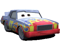 Darrel Cartrip Cars Movie Sticker - Darrel Cartrip Cars Movie Cars Video Game Stickers