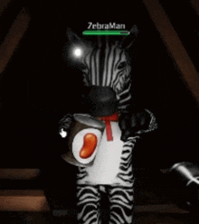 Zebra Roblox GIF - Zebra Roblox Beans GIFs
