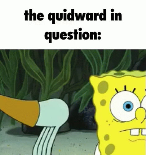 squidward twerking gif
