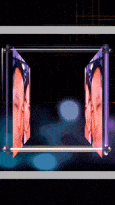 a computer generated image of a man and a woman 's faces