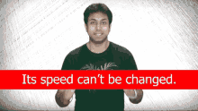 Its Speed Cant Be Changed Unchangeable GIF - Its Speed Cant Be Changed Unchangeable Leave It Be GIFs