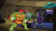 Hit Fake Out GIF - Hit Fake Out Tmnt GIFs