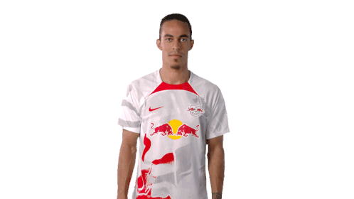 Playing With Basketball Yussuf Poulsen Sticker - Playing With Basketball Yussuf Poulsen Rb Leipzig Stickers