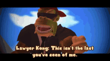 Smg4 Lawyer Kong GIF - Smg4 Lawyer Kong This Isnt The Last Youve Seen Of Me GIFs