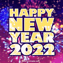 happy new year 2022 happy new year2022 firework bokeh