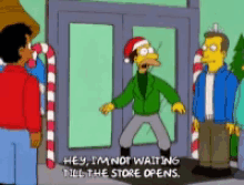 Kenny Simpsons GIF - Kenny Simpsons Im Not Waiting GIFs
