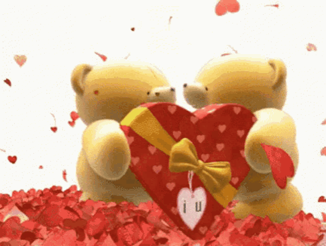 Teddy Bear Heart GIF - Teddy Bear Heart Love - Discover & Share GIFs