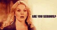 Onceuponatime Ouat GIF - Onceuponatime Ouat Are You Serious GIFs