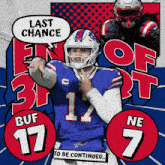 New England Patriots (7) Vs. Buffalo Bills (17) Third-fourth Quarter Break GIF - Nfl National Football League Football League GIFs