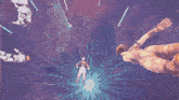a video game screen shows a man falling into the water and says jones how did you know that would work